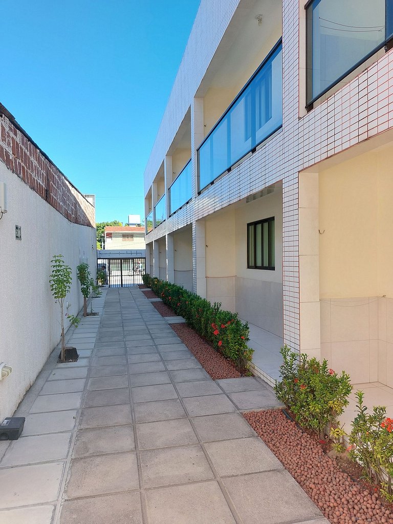 Flat estiloso e confortável no centro