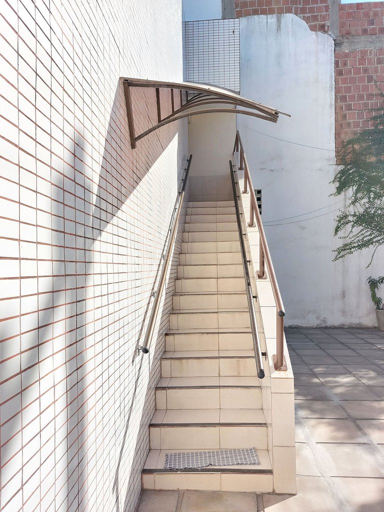 Flat estiloso e confortável no centro