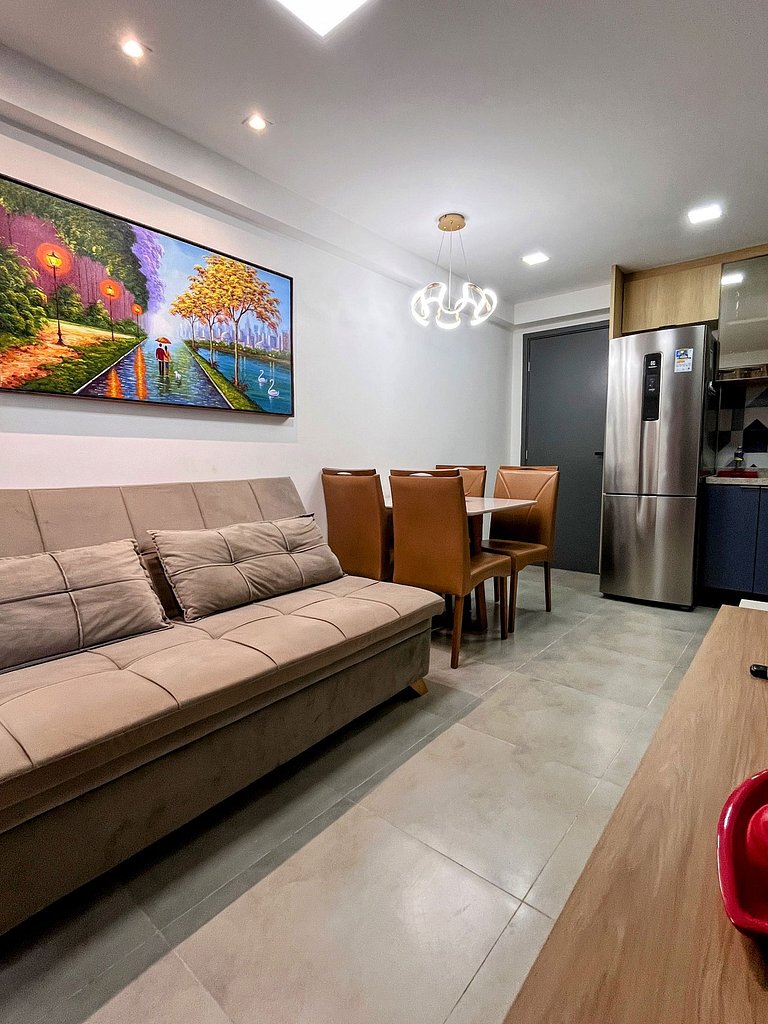 Apartamento para família no centro de Porto