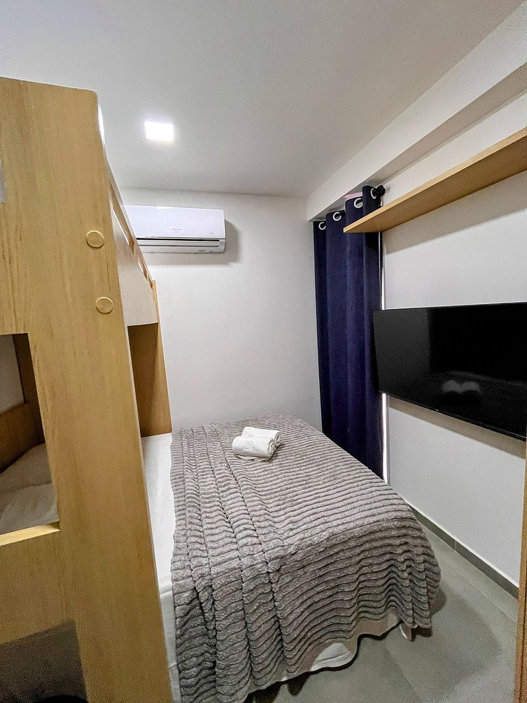 Apartamento para família no centro de Porto