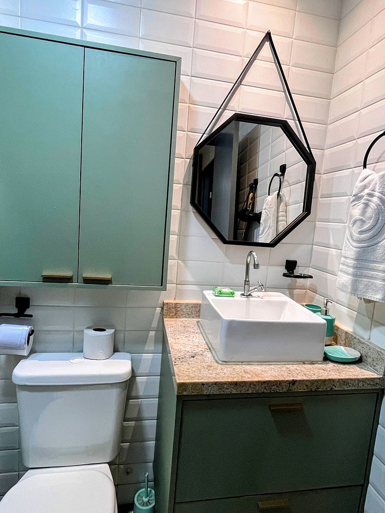 Apartamento para família no centro de Porto