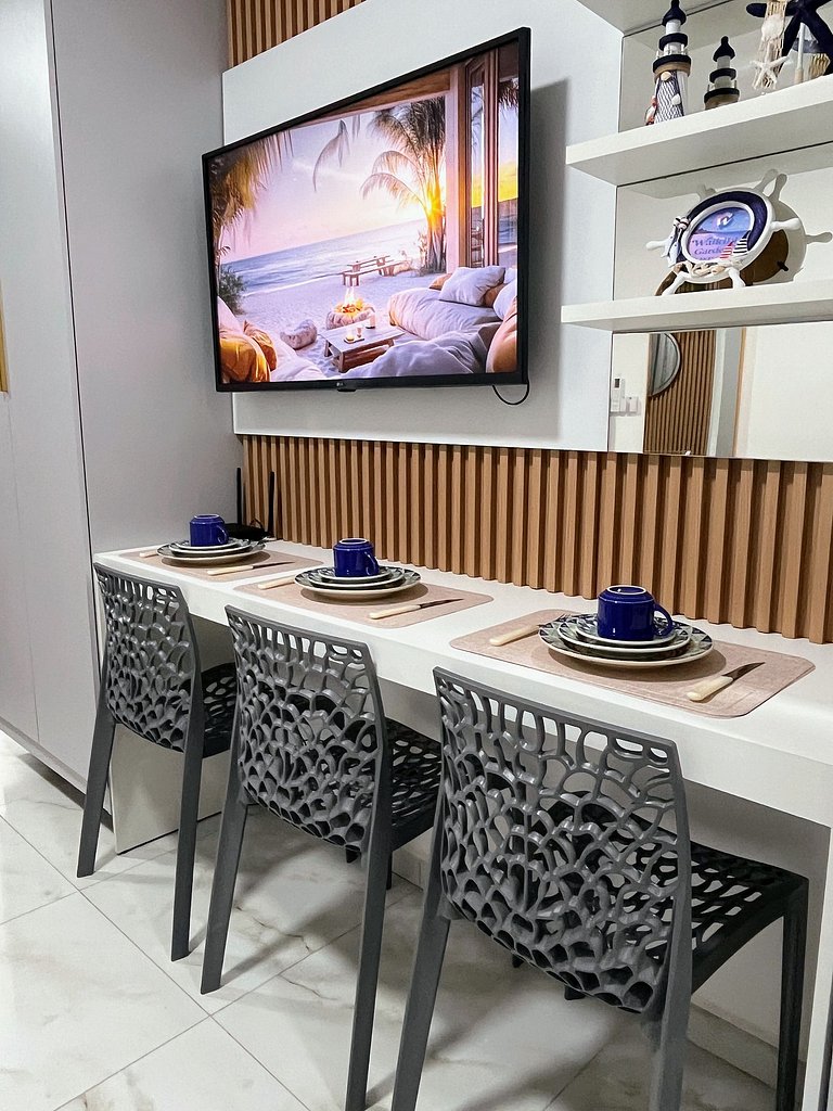 Estilo e conforto completos, próximo ao centro