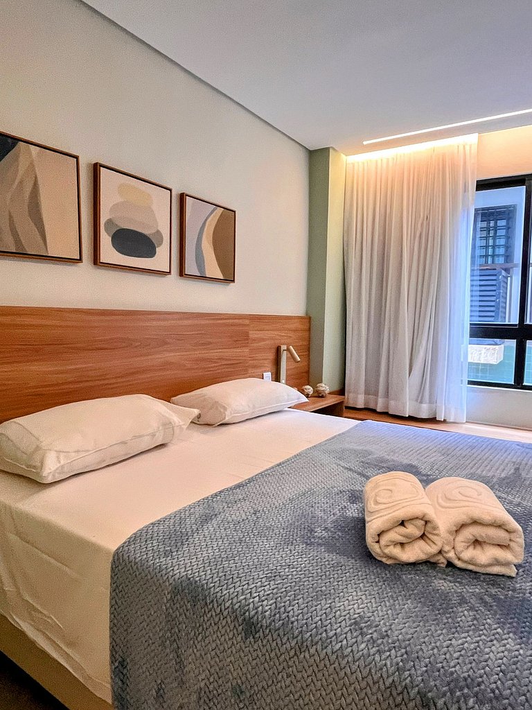 Flat Aconchegante Beach House