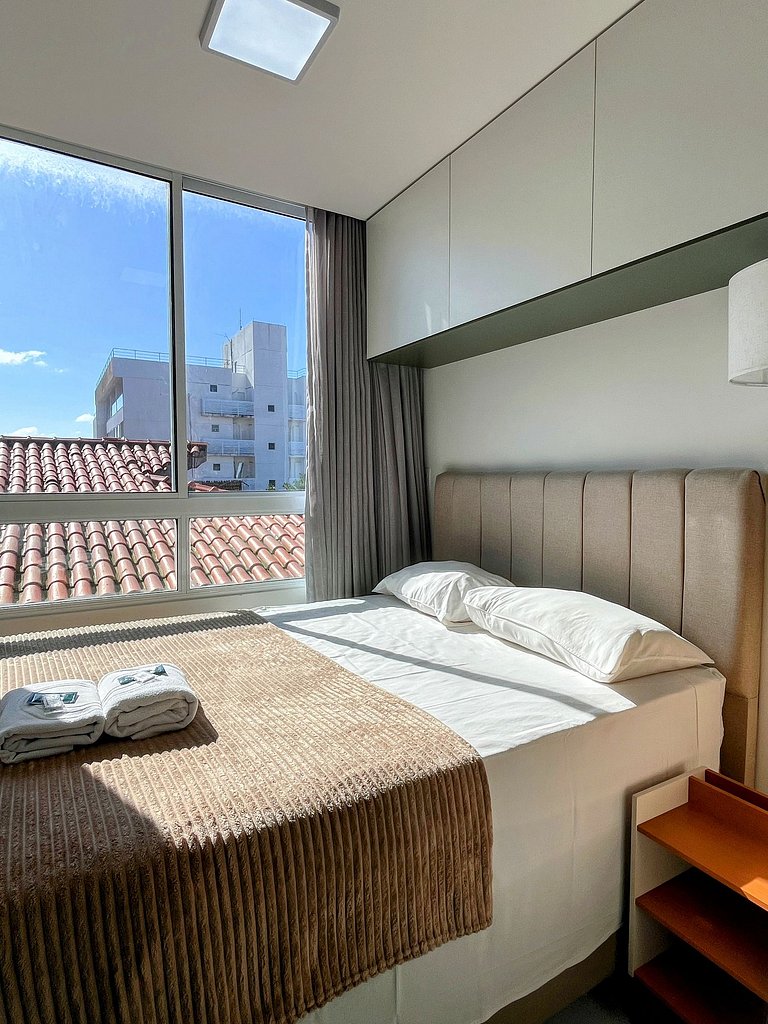 Estúdio com rooftop e piscina em Porto de Galinhas