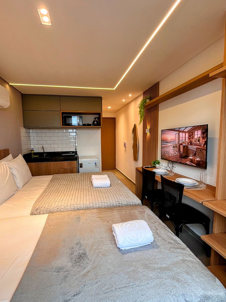 Flat Estiloso Beach House