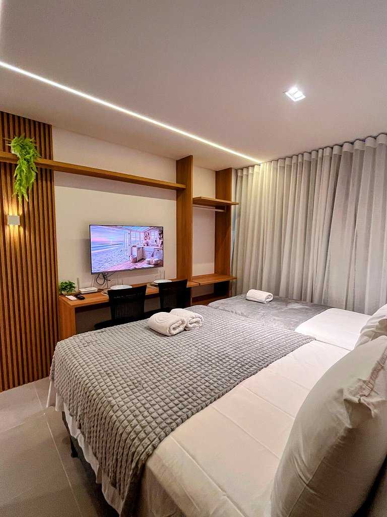 Flat Estiloso Beach House