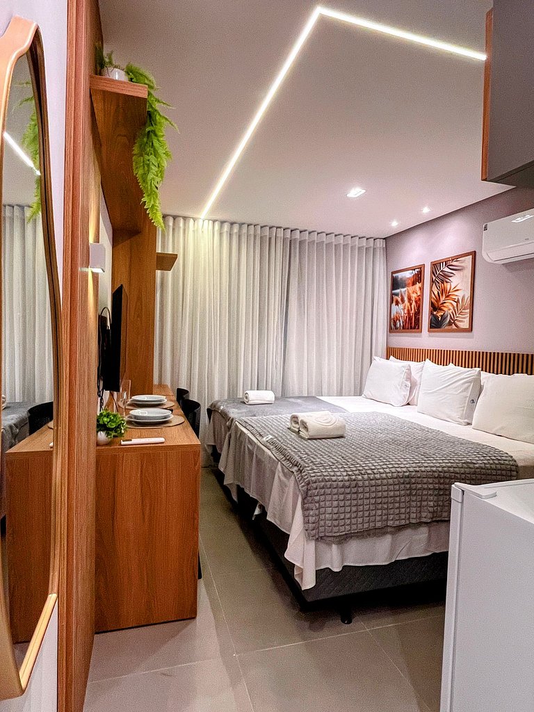 Flat Estiloso Beach House