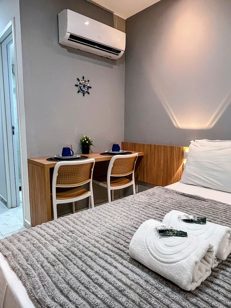 Estilo e conforto completos, próximo ao centro