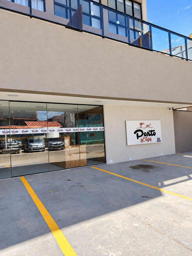 Estúdio moderno com estacionamento privativo