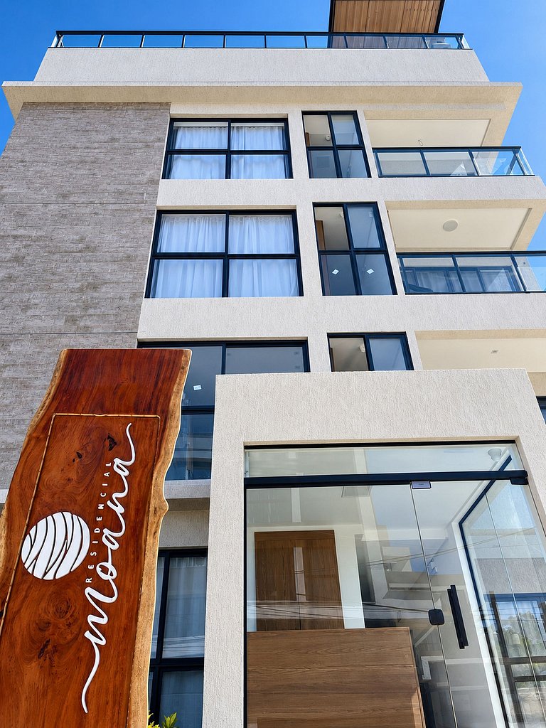 Confortável flat, 1 quarto e piscina no rooftop